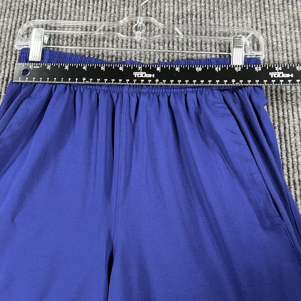Under Armour Shorts Mens Small Purple Drawstring Athletic Pockets Gym